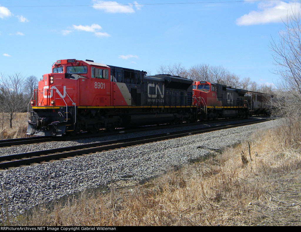 CN 8901 & CN 2654 at Anton 